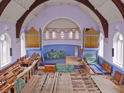 Conversion of a 150 Year Old Traditional Stone Church into 2 Stunning Family Homes